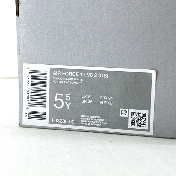 Nike Air Force 1 LV8 2 Dance Big Kid Size 5.5 Multi-Color Layers FJ3288-001 NEW - Picture 8 of 8